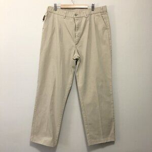 Vintage Riley Tan Pleated Trousers - Made in Canada - High Waisted Khaki Pants